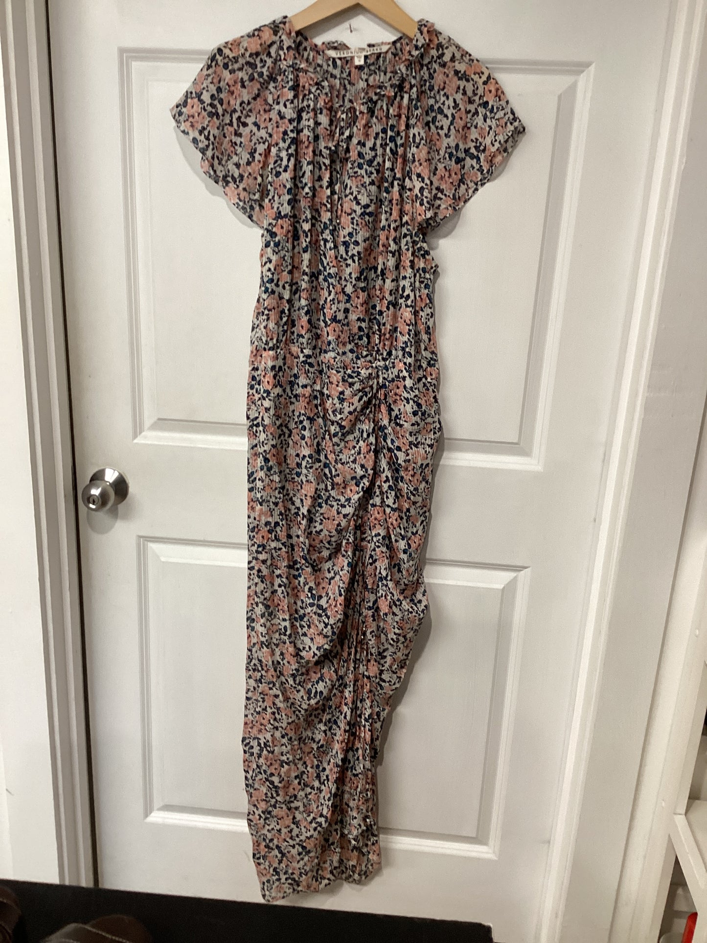 Veronica Beard Size XL/16 white/pink/blue Dress