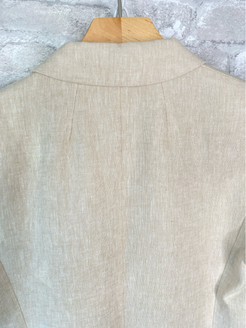 J Crew Size S/6 Cream Blazer