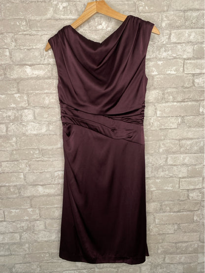 Suzi Chin Size S/6 aubergine Dress