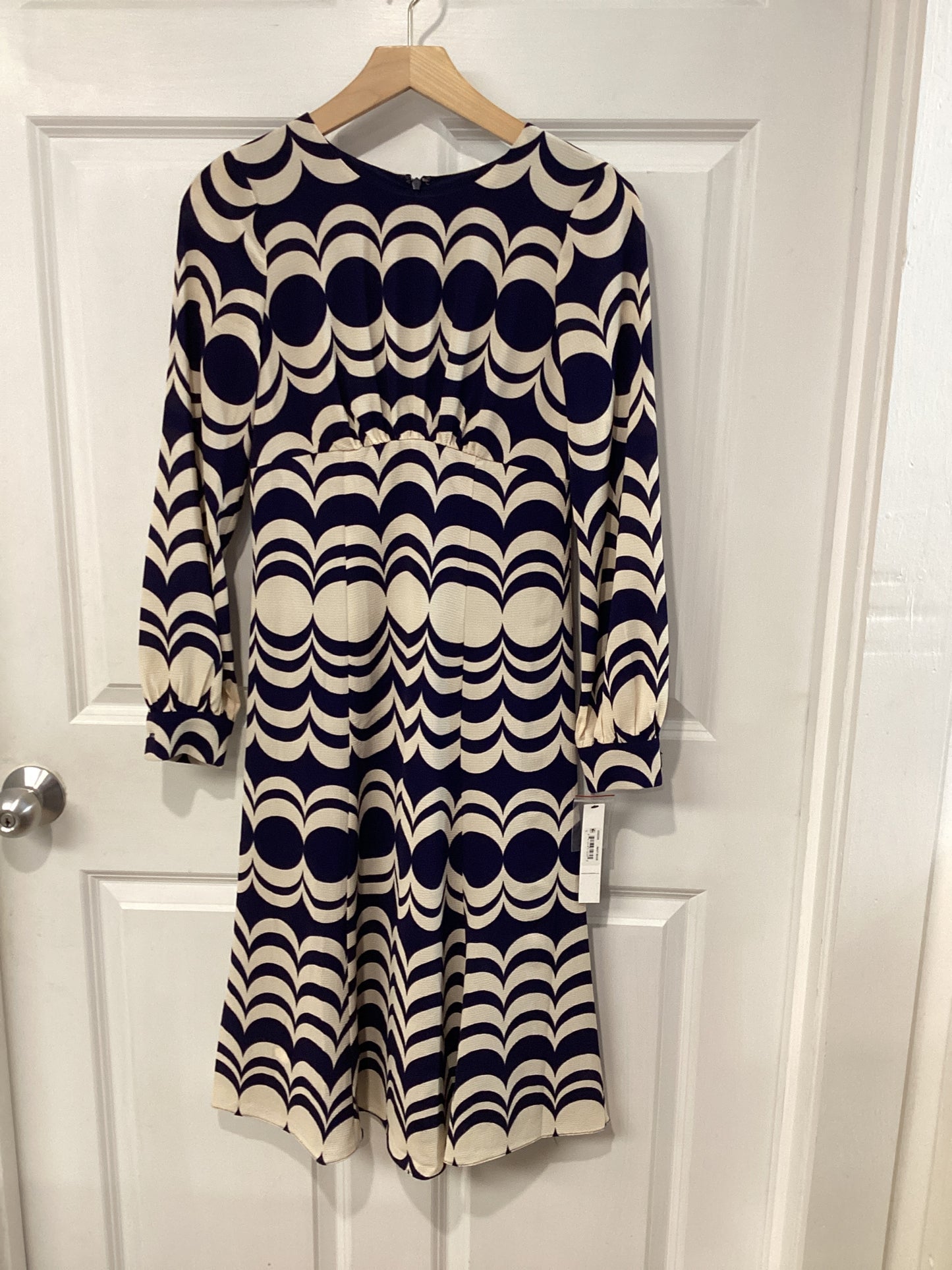 Maggy London Size XS/0 Navy/Beige Dress
