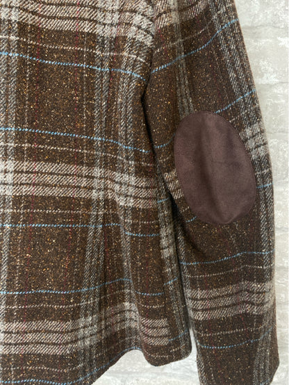 LL Bean Size S Brown/Grey/Blue Jacket (Outdoor)