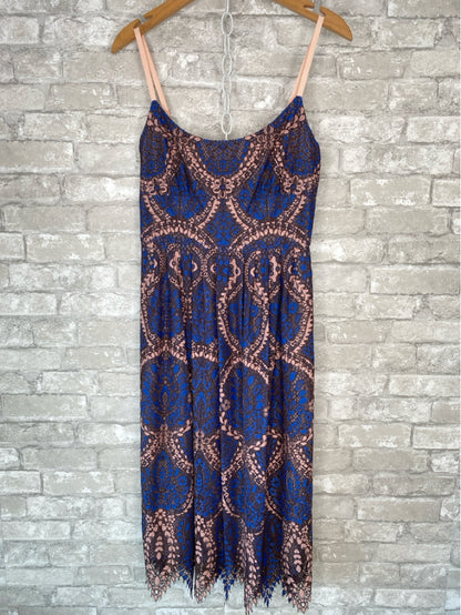 bcbgmaxazria Size SP/4 blue/brown/pink Dress