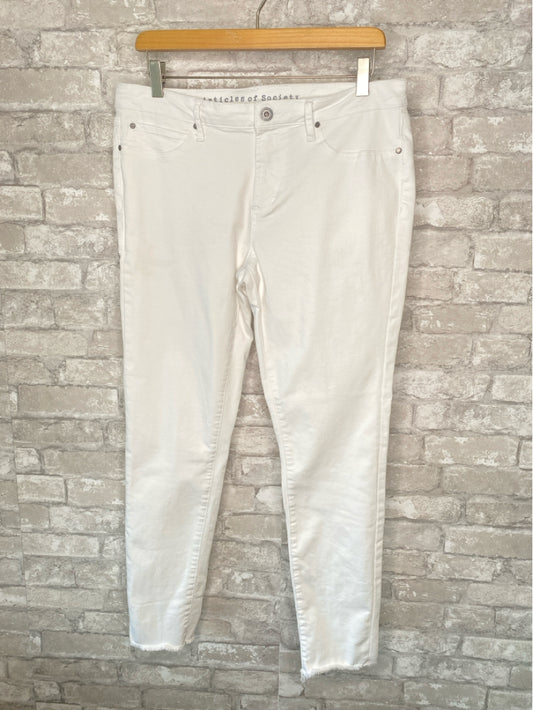 Articles of Society Size L/31 White Jeans