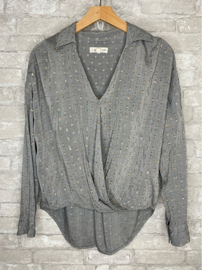 Lou & Grey Size XS Grey/gold Shirt