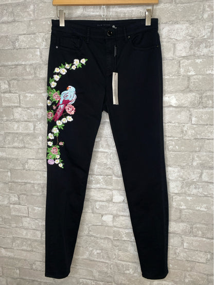 Elie Tahari Size XS/27 Black/Multi Pants