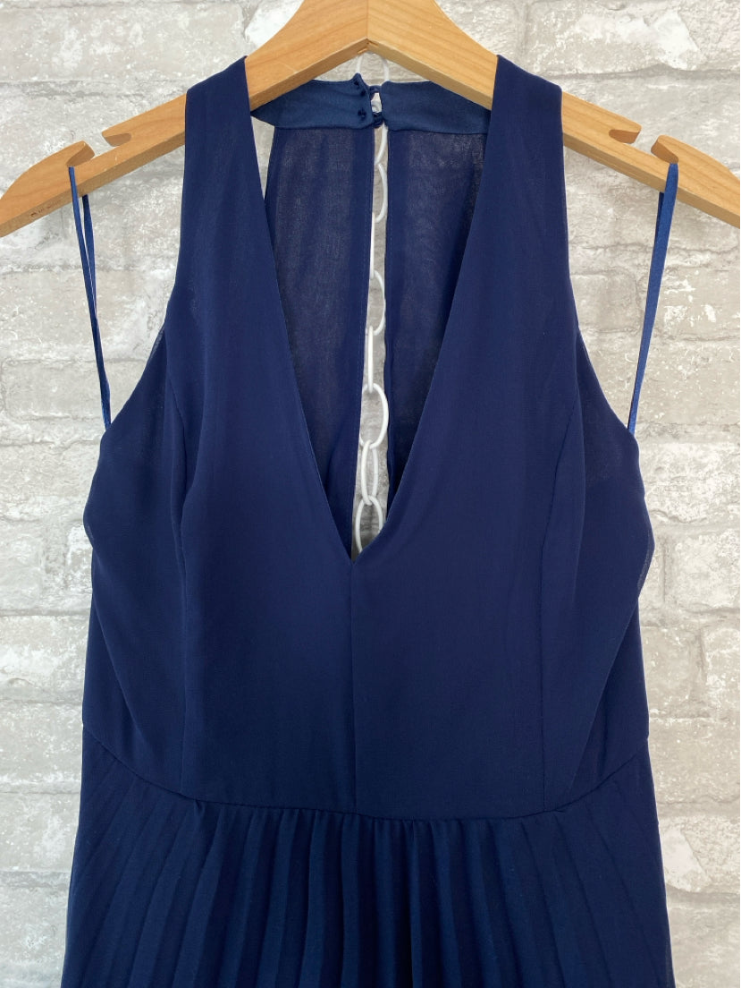 Boohoo Size S/4 Navy Dress