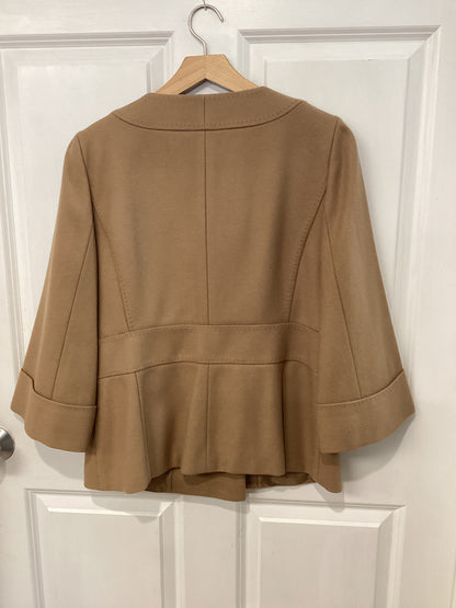 Classiques Entier Size L Camel Jacket