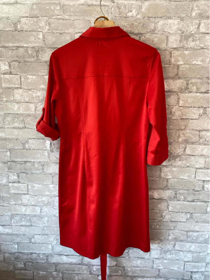 sharagano Size M/10 Red Dress