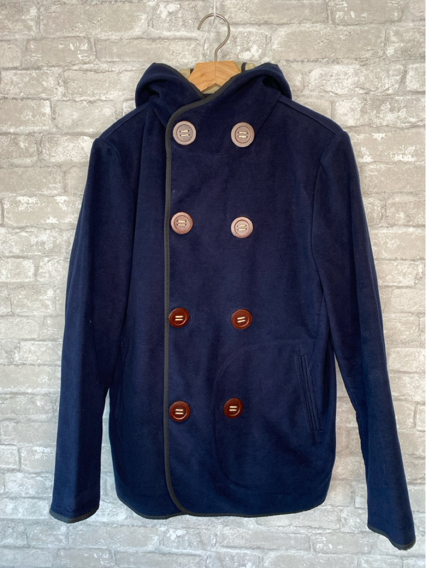 Alain Size M Navy/Kahki Coat