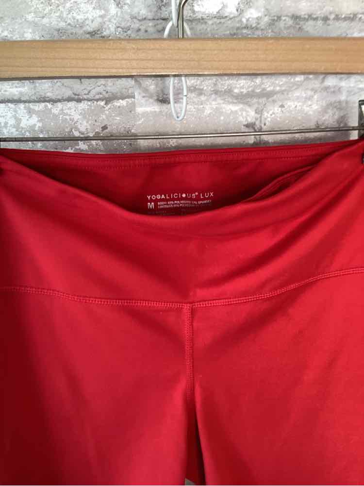 Yogalicious Size S Red Shorts