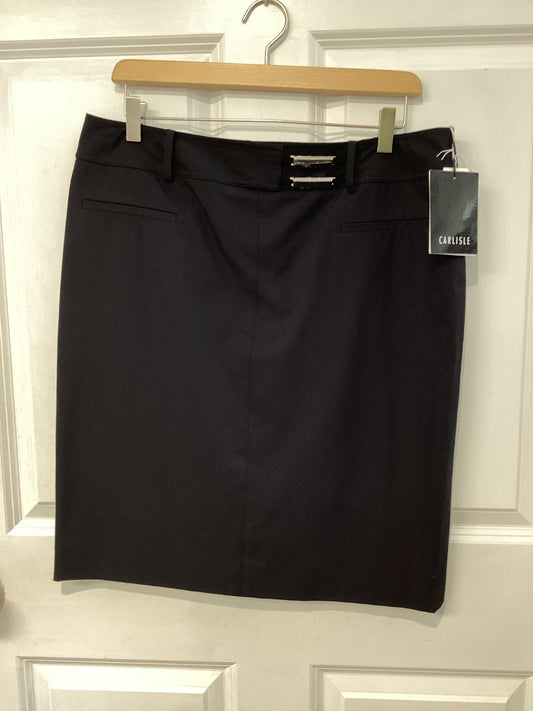 Carlisle Size L/12 Black Skirt