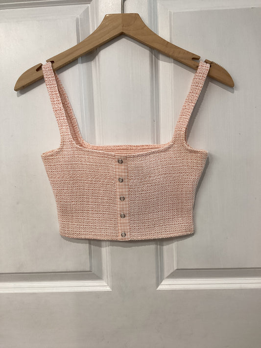 CAPULET Size XS/S peach/ivory Tank Top