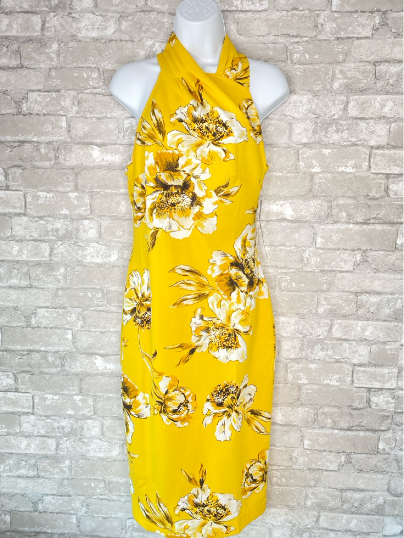 Rachel Roy Size M yellow/white Dress