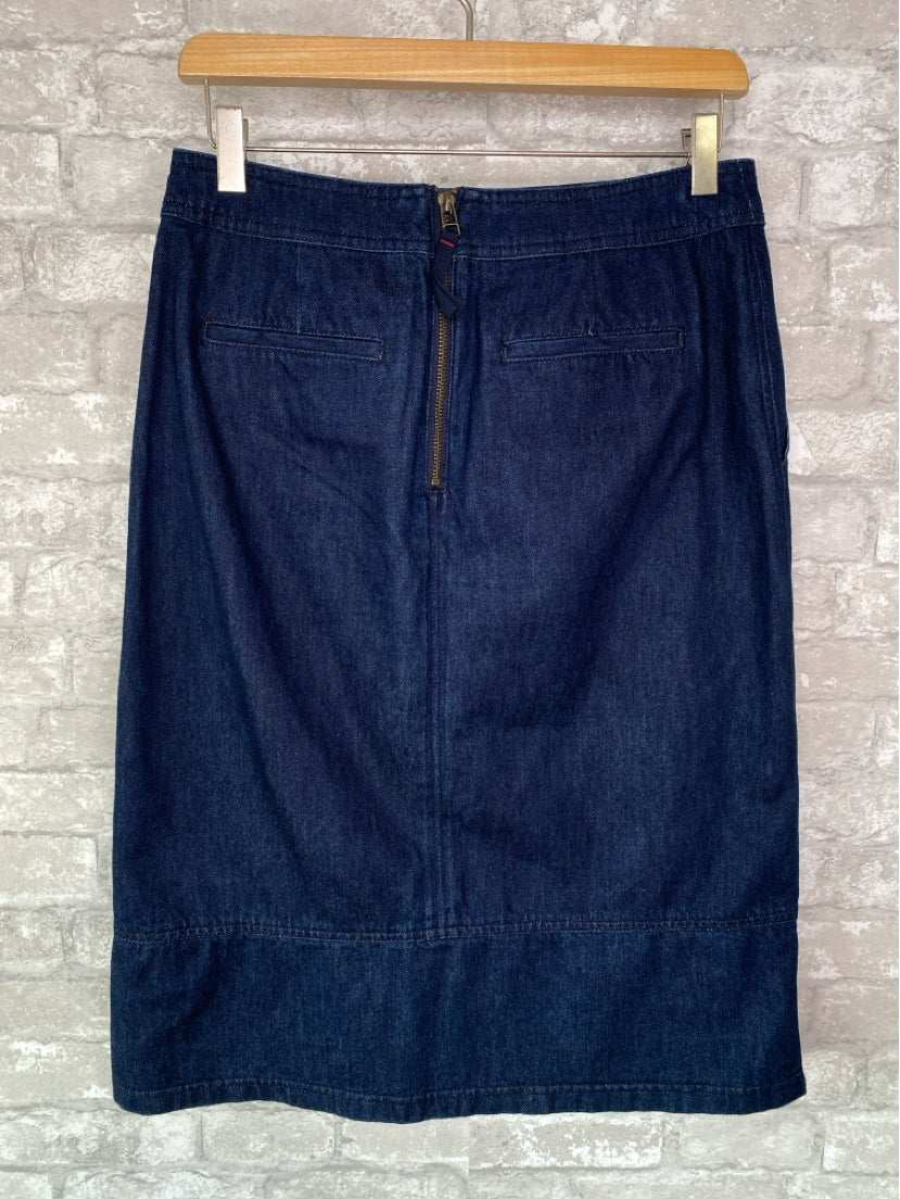 Boden Size S/6P Blue Skirt