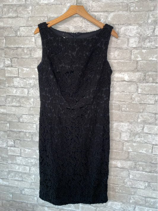 Talbots Size M/10 Black Dress