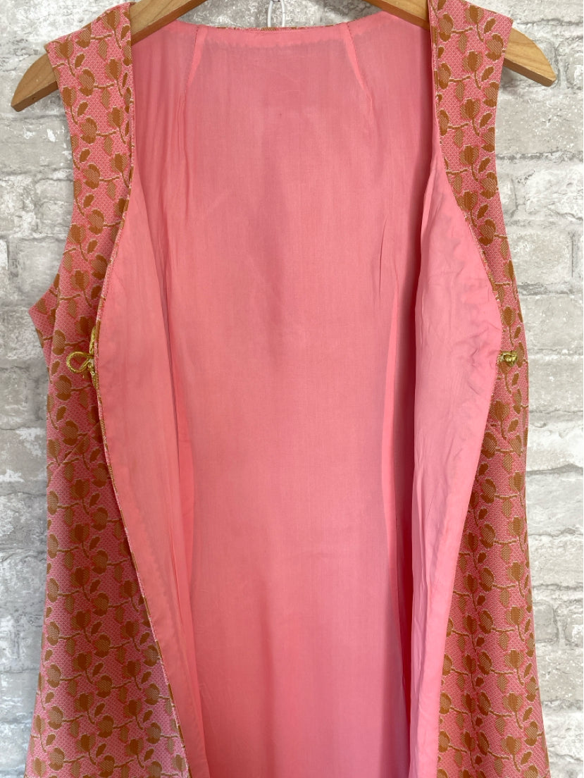 Size S/M pink/gold Dress