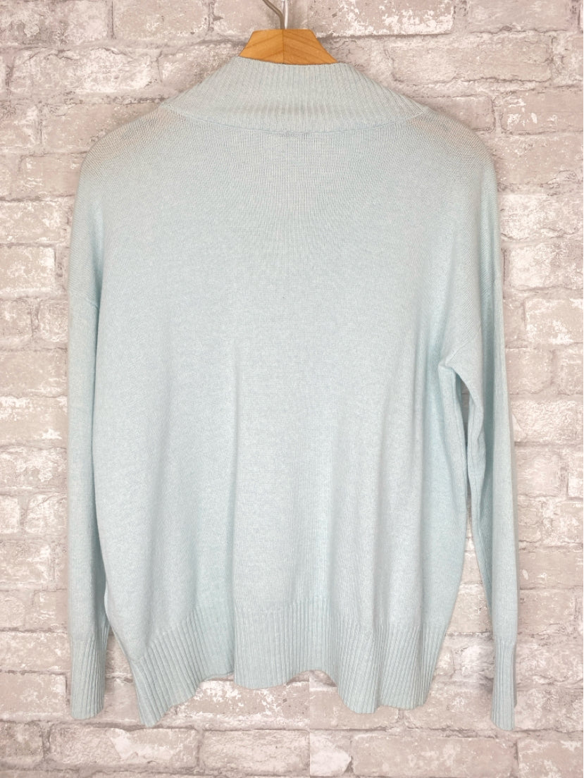 Eileen Fisher Size XS Pale Blue Sweater