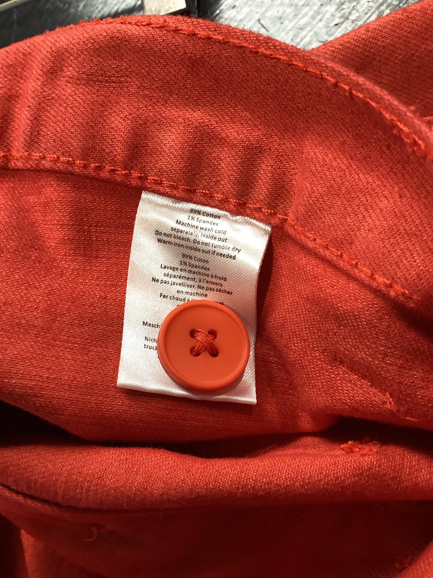 Rachel Antonoff Size S/4 Orange Red Skirt