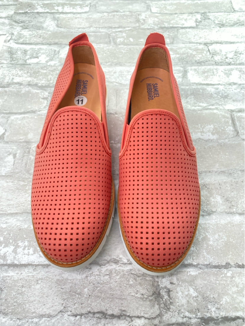 Samuel Hubbard Size 11 Coral Loafers