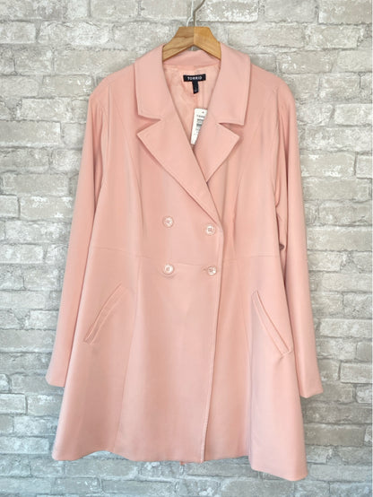 Torrid Size 3X light pink Coat