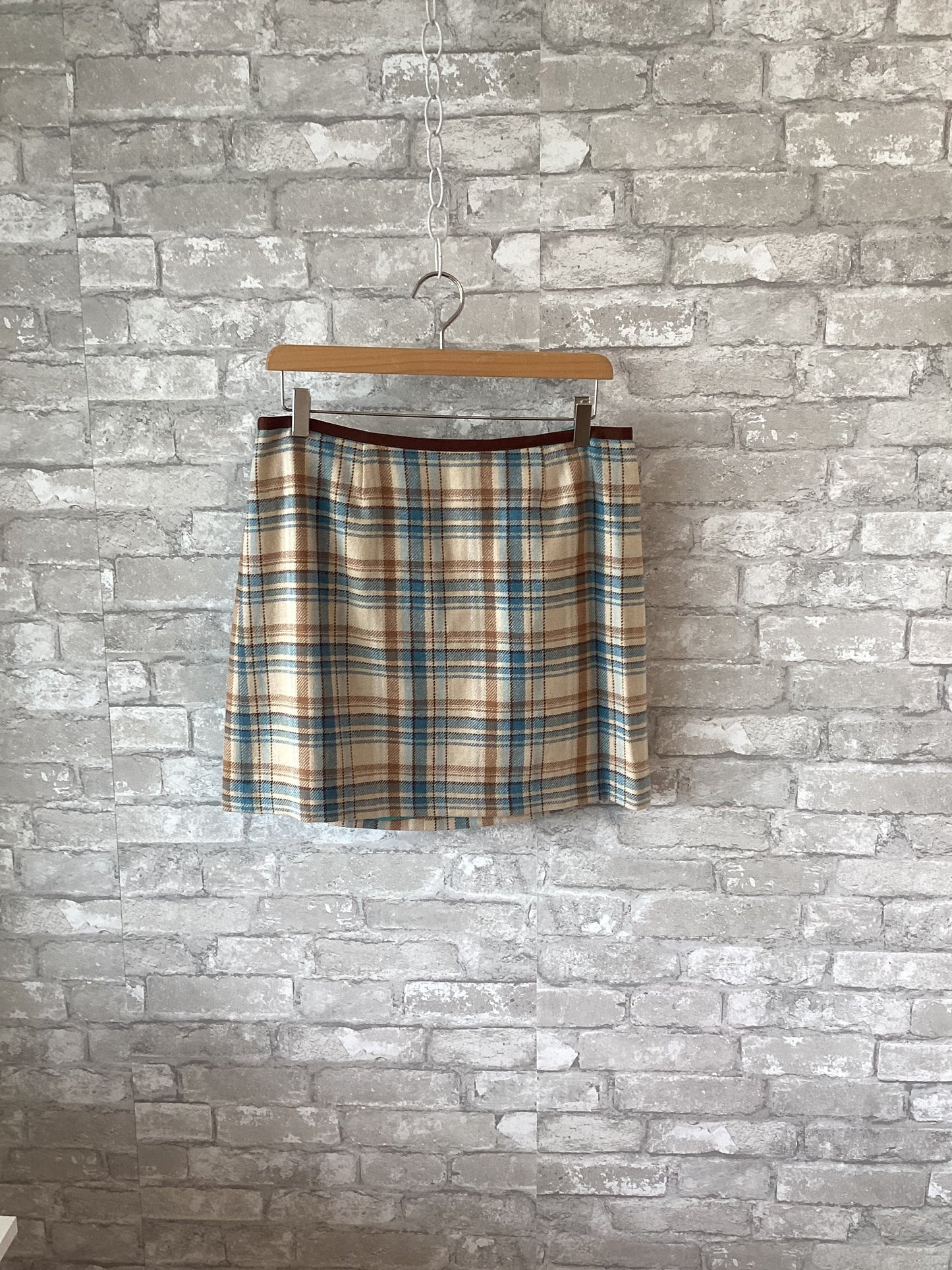 M/8 - Vineyard Vines Wool Plaid Skirt