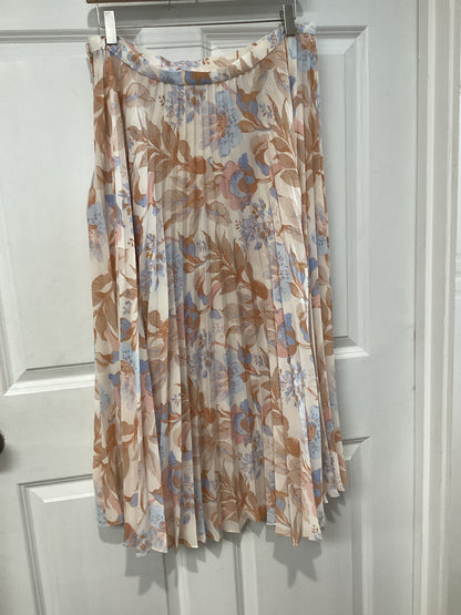 Vince Size L/14 peach, light blue, beige Skirt