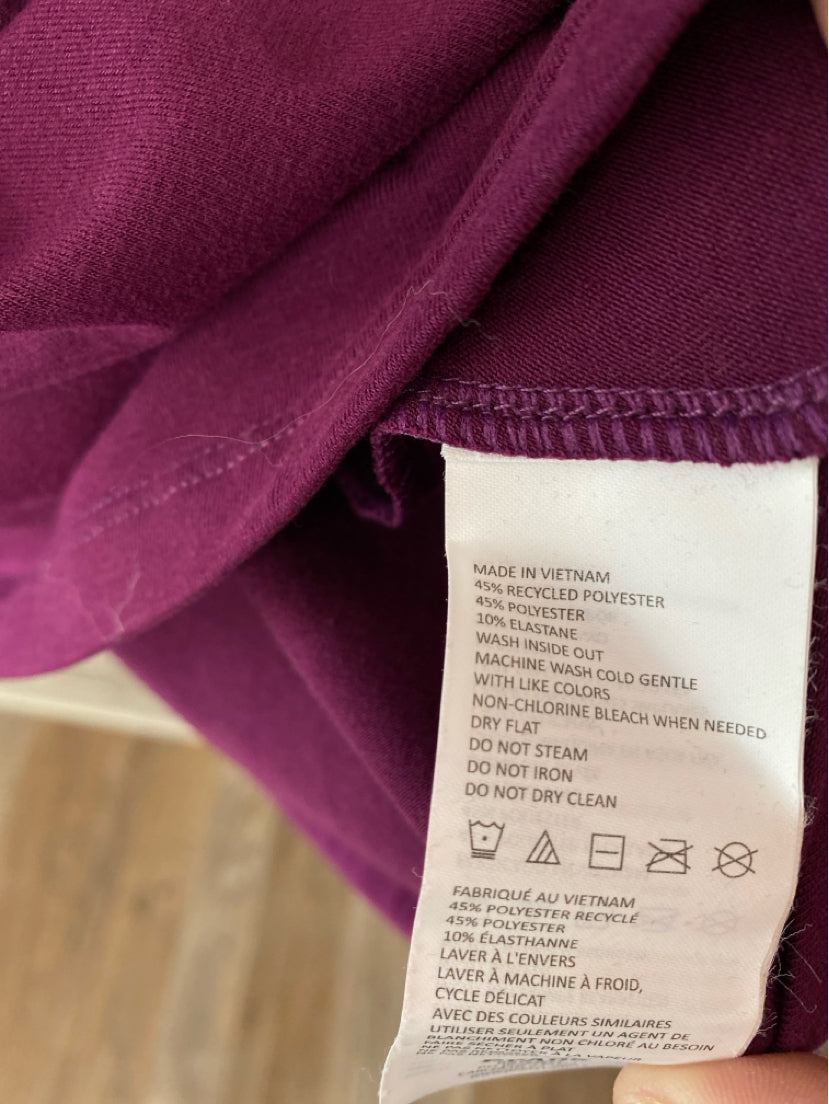 Prana Size M Plum Purple Dress