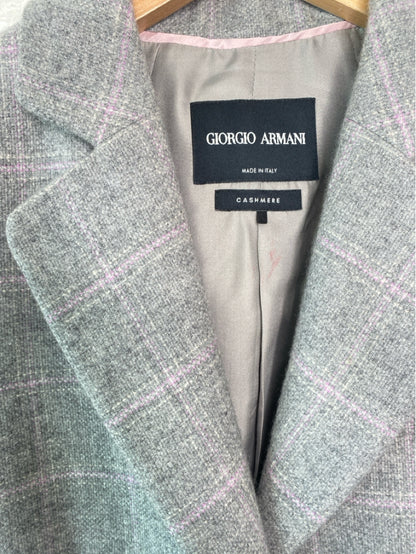 Giorgio Armani Size S Grey/Lavender Blazer