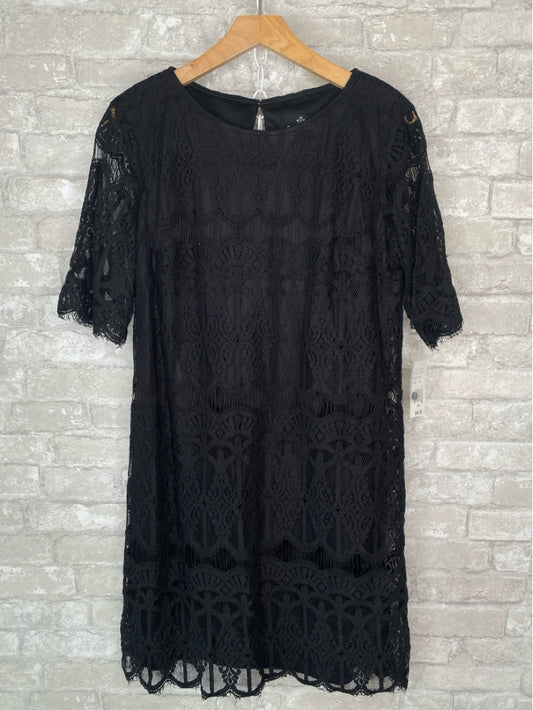 Ronni Nicole Size M/10 Black Dress