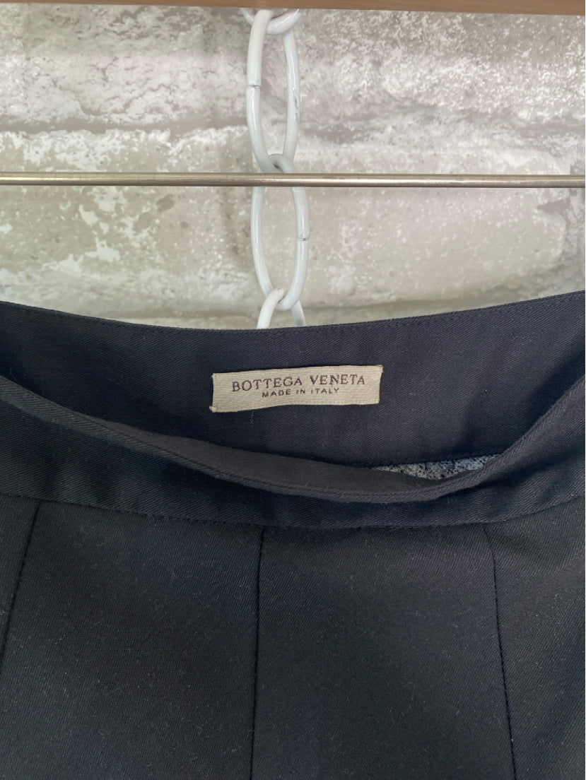 Bottega Veneta Size XS/40 Black/Beige Skirt