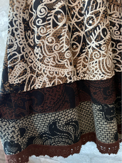 Desigual Size M Brown/tan Dress