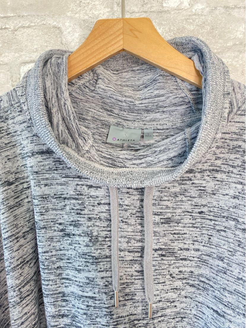 Athleta Size S grey/black Pullover