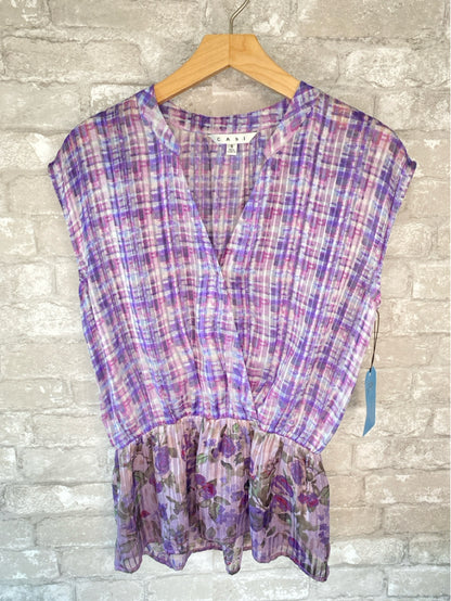 Cabi Size S Purple Blouse