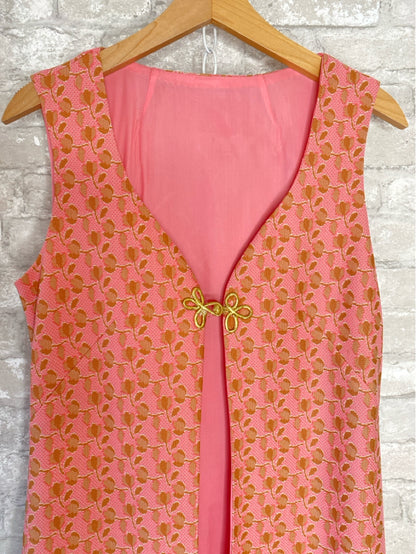 Size S/M pink/gold Dress