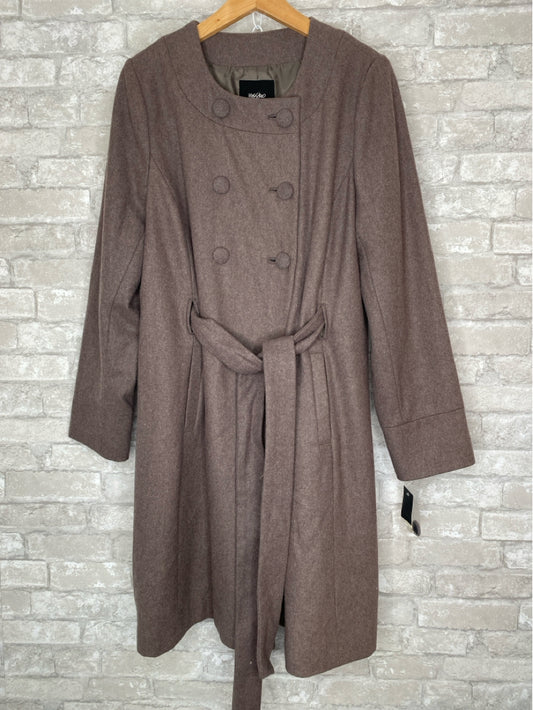 Mossimo Size XXL Muted Brown Coat