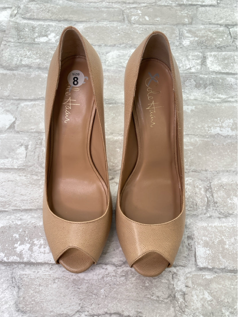 Cole Haan Size 8.5 Tan Heels