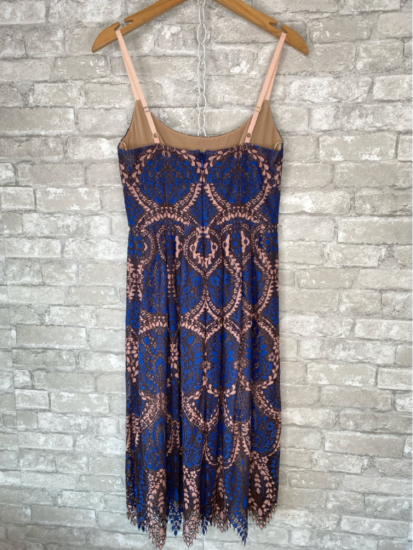 bcbgmaxazria Size SP/4 blue/brown/pink Dress