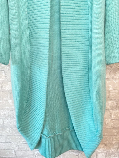 Jaques Borel Size M/L Turquoise Sweater