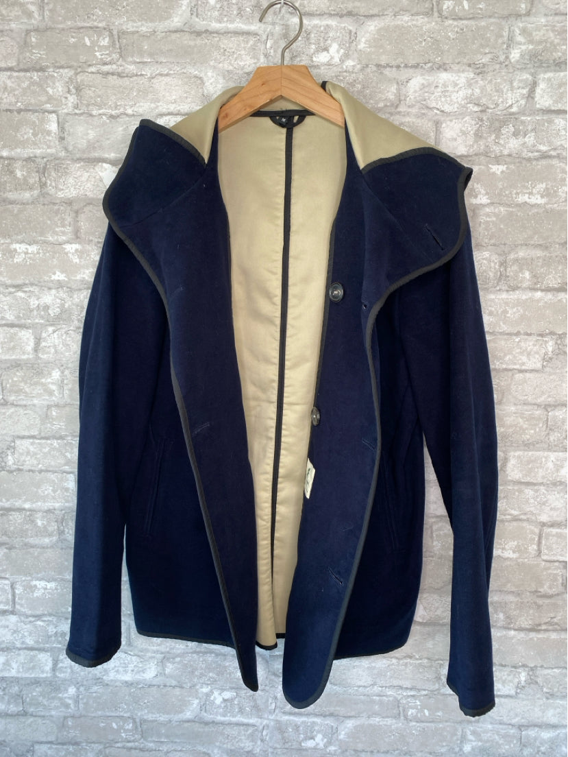 Alain Size M Navy/Kahki Coat