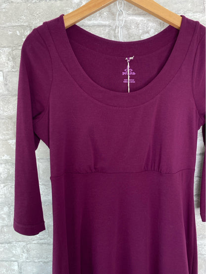 Prana Size M Plum Purple Dress