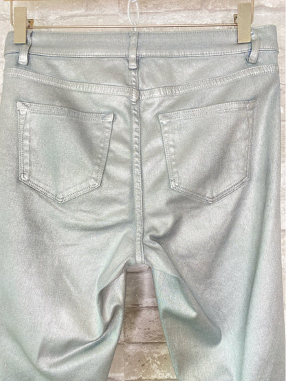 Elie Tahari Size XS/26 Silver Pants