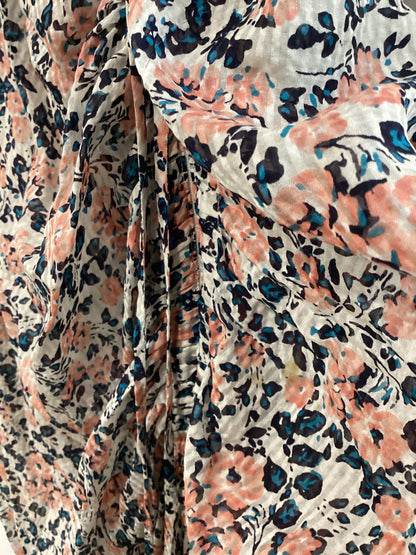 Veronica Beard Size XL/16 white/pink/blue Dress