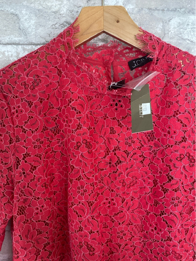 J Crew Size S bright pink Shirt