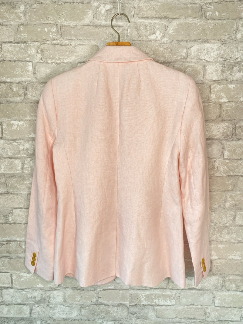 J Crew Size S/4 pale pink Blazer