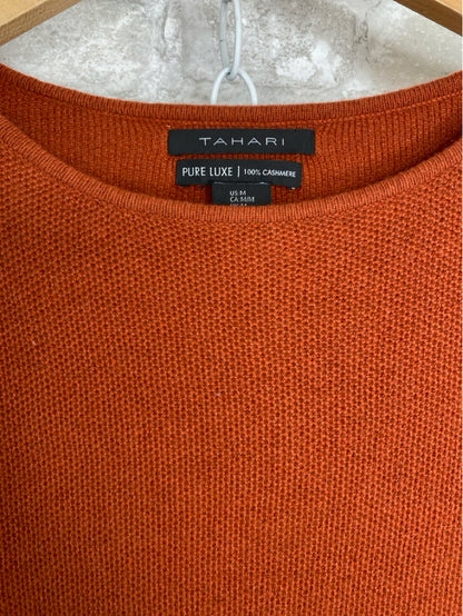 Tahari Size M Pumpkin Spice Sweater