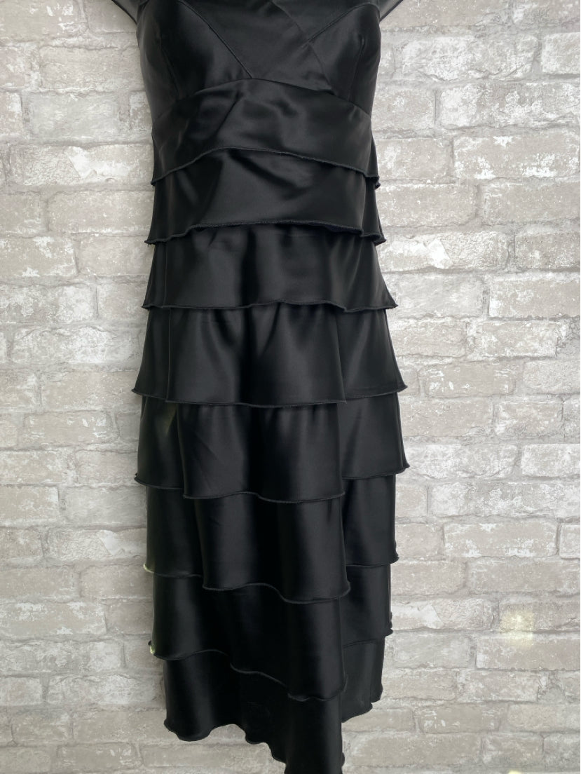 Calvin Klein Size M/8 Black Gown/Evening Wear