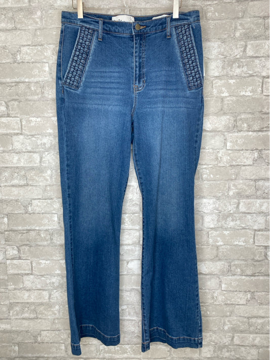 Sam Edelman Size L/12 Mid Wash Denim Jeans