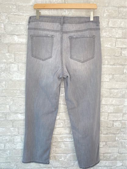 LOGO Lori Goldstein Size M/10 light grey Jeans