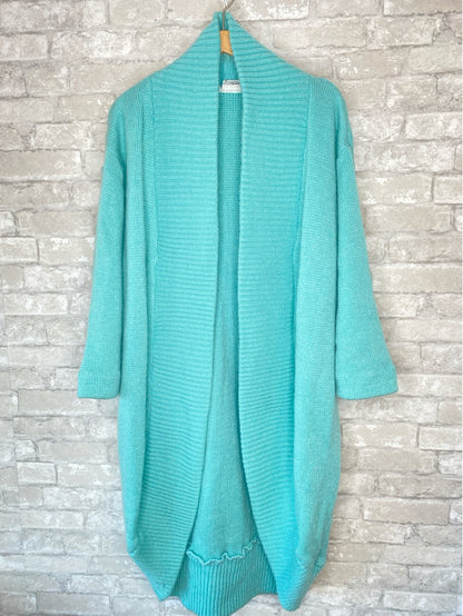 Jaques Borel Size M/L Turquoise Sweater