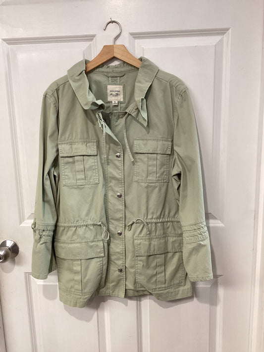 Banana Republic Size XL Green Jacket (Outdoor)